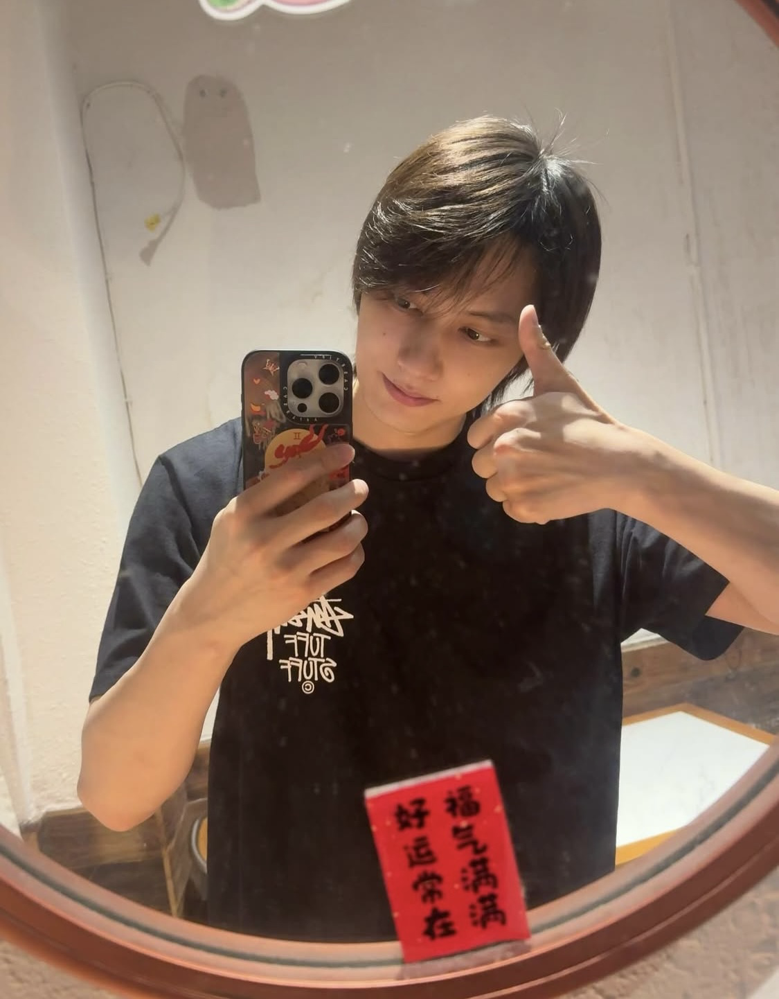 Behind-the-scenes cut of Wen Junhui