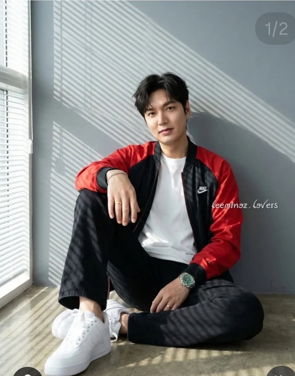 Recent activity shot of Lee Minho