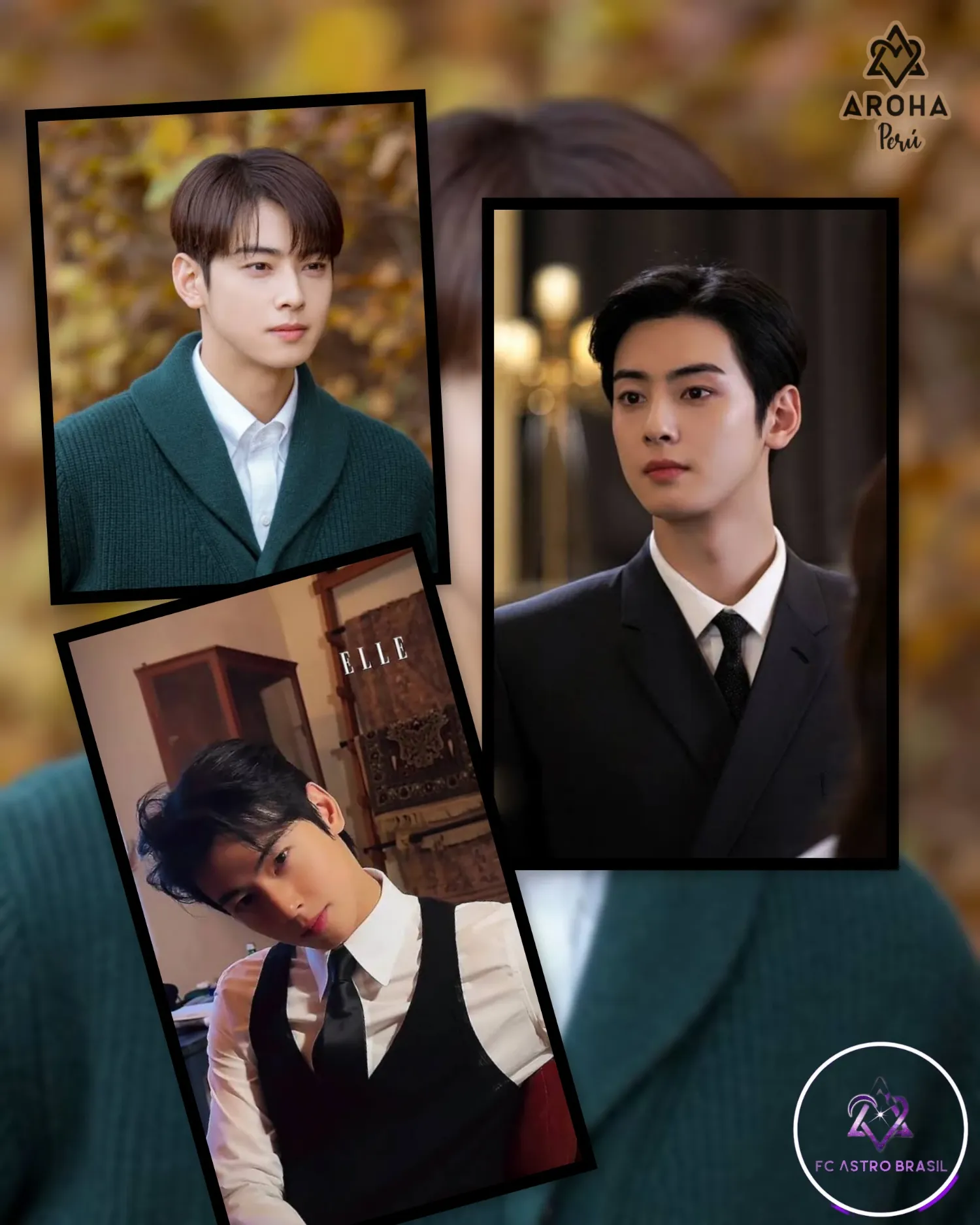 Behind-the-scenes cut of Cha Eunwoo