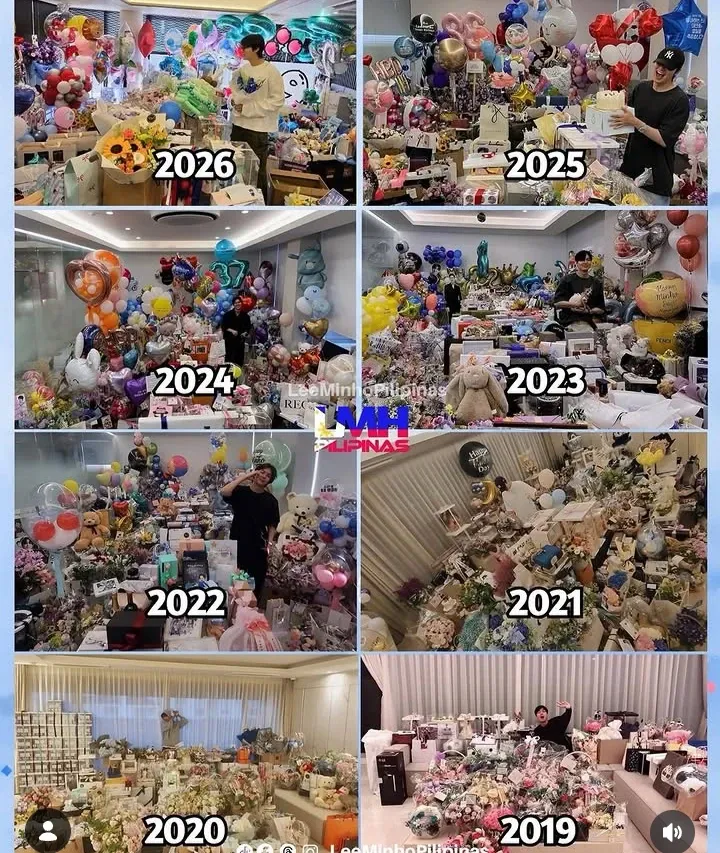 粉絲拍下的李敏鎬瞬間