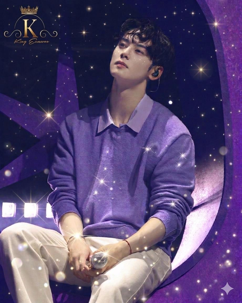 Recent activity shot of Cha Eunwoo