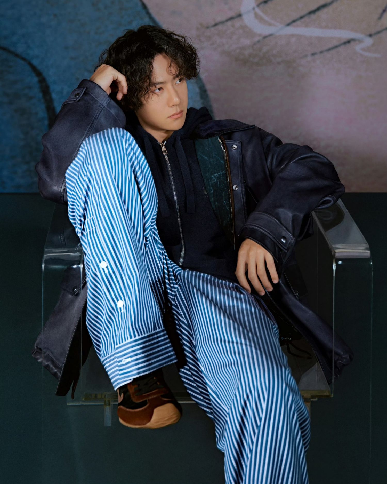 A moment captured by a fan of Wang Yibo