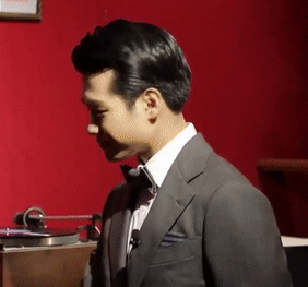 粉絲拍下的趙明燮瞬間