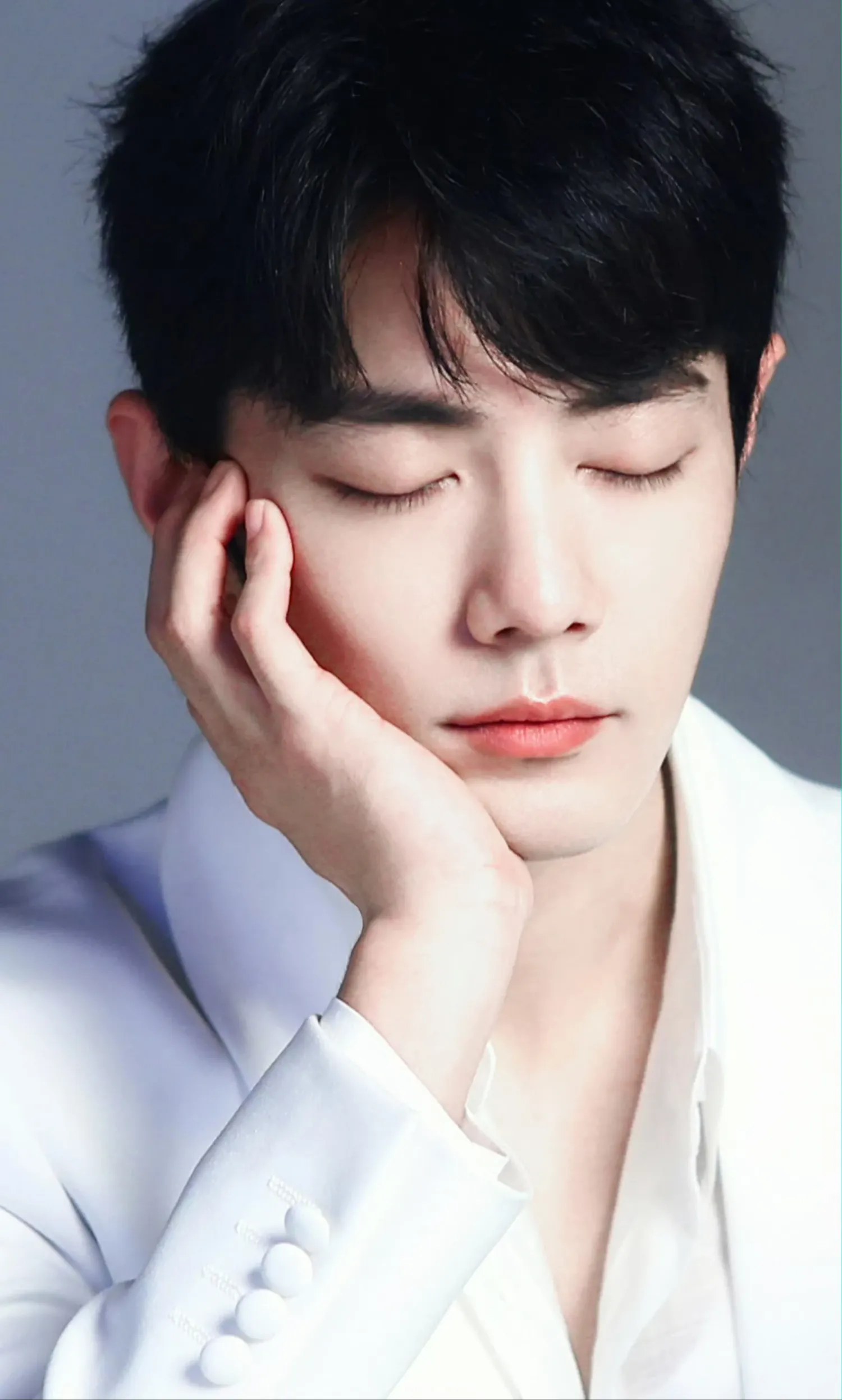 Emotional wallpaper shared by fans for Xiao Zhan