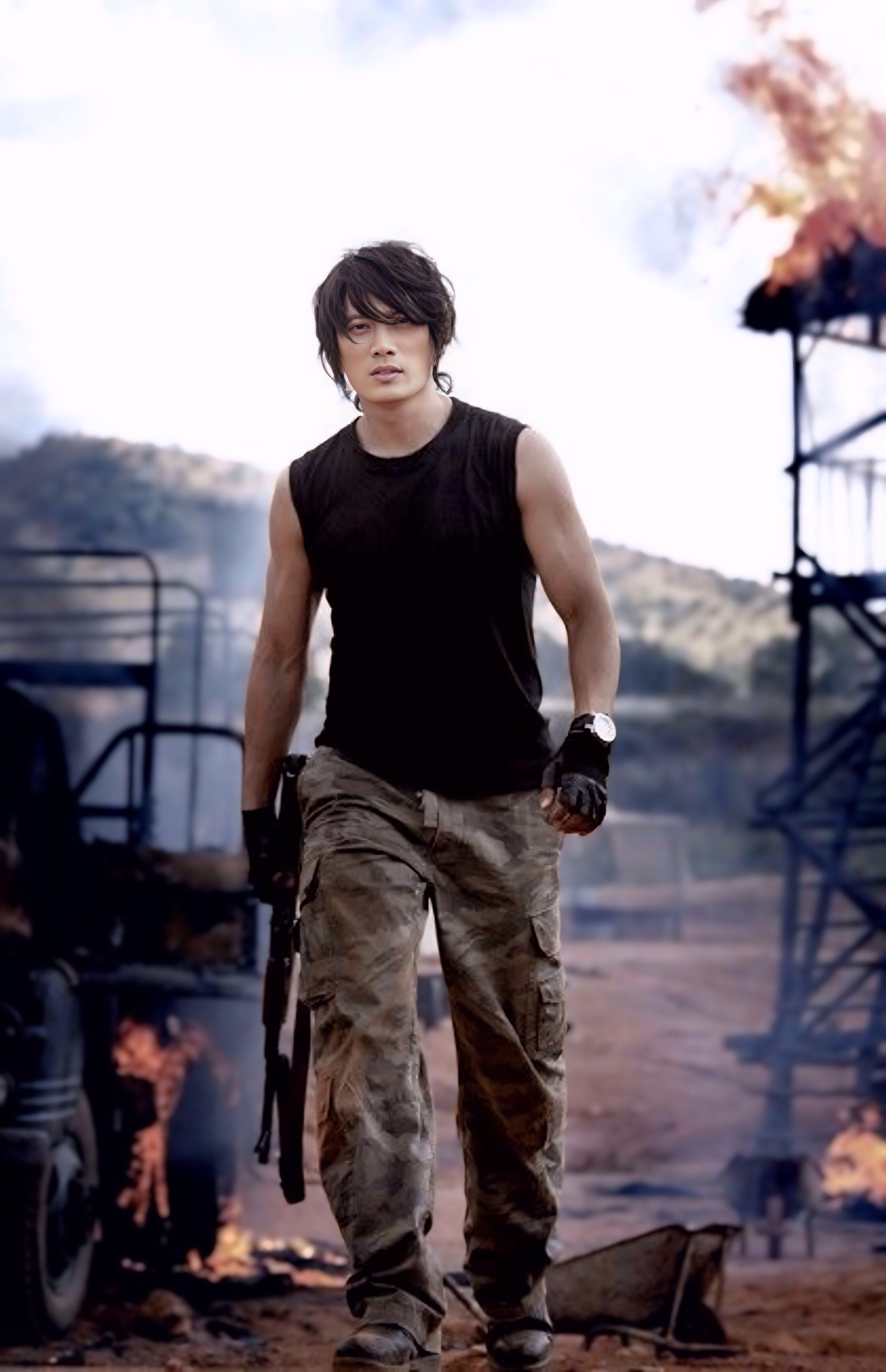 Recent activity shot of Ji Sung