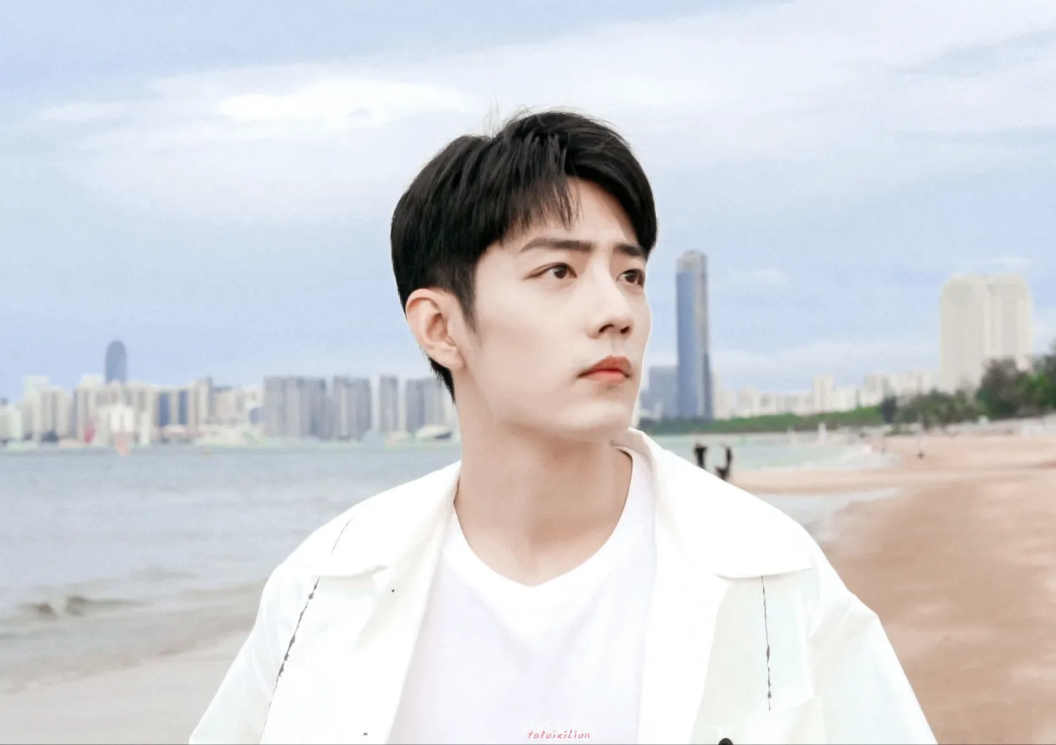 Recent activity shot of Xiao Zhan