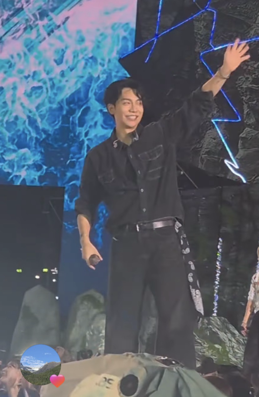 Recent activity shot of Lee Seunggi