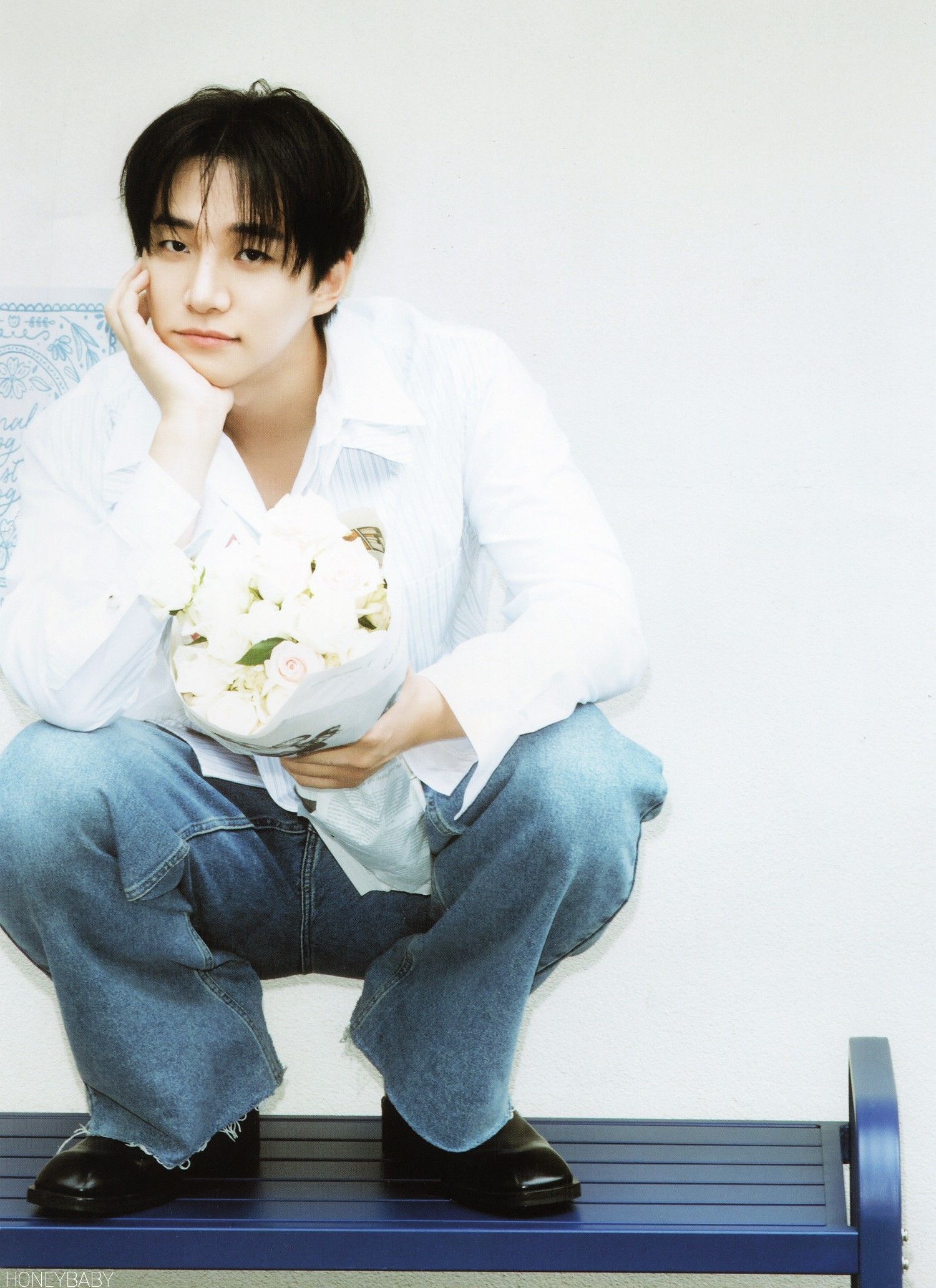 粉丝拍下的李俊昊瞬间