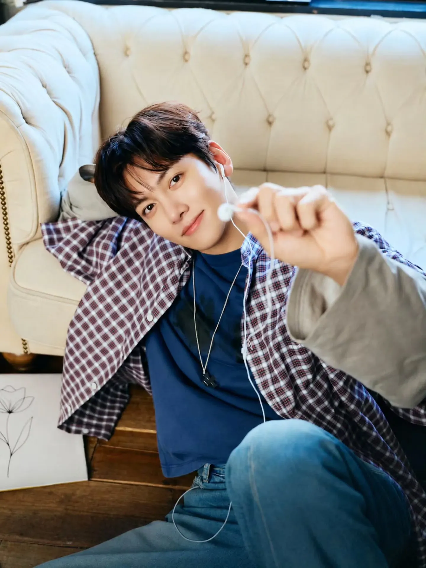 Behind-the-scenes cut of Ji Changwook