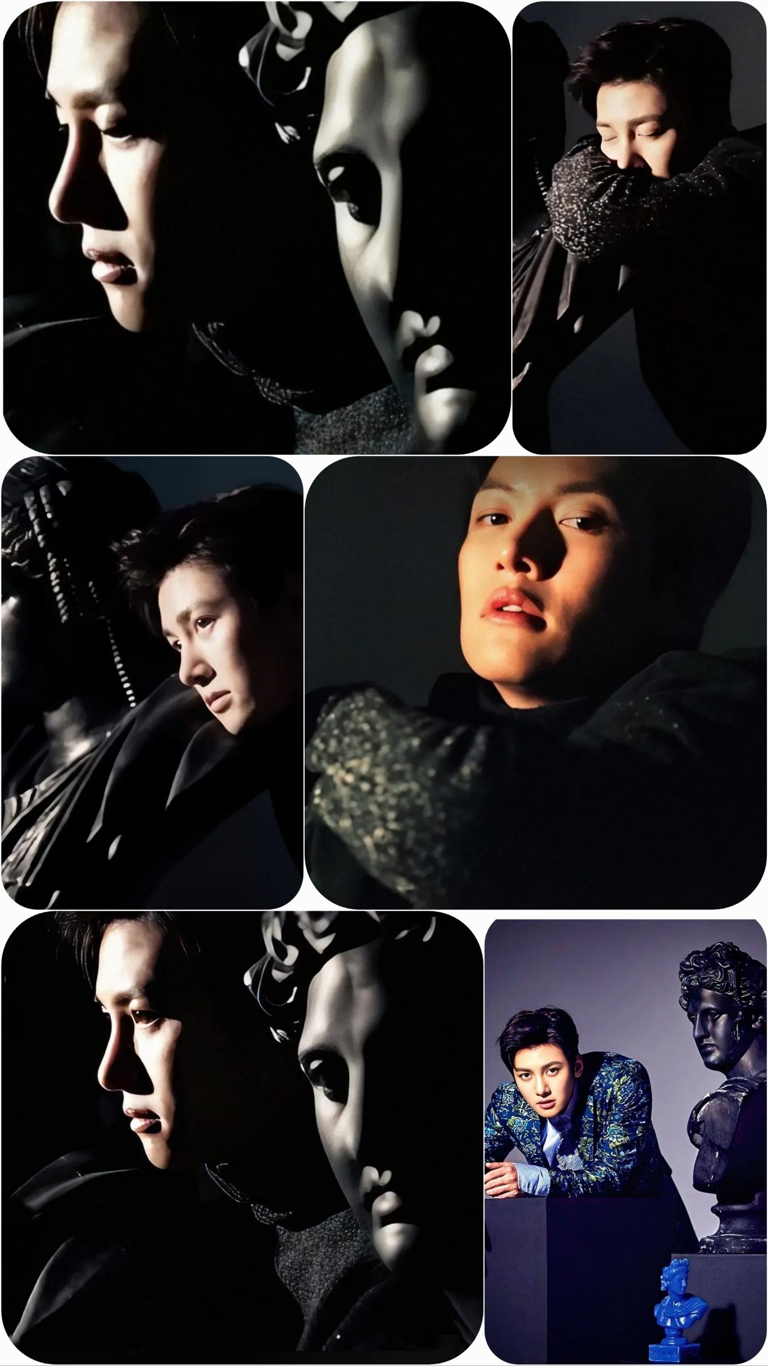 粉丝拍下的池昌旭瞬间