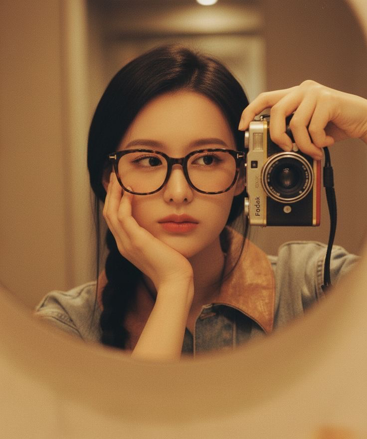 Behind-the-scenes cut of Kim Jiwon