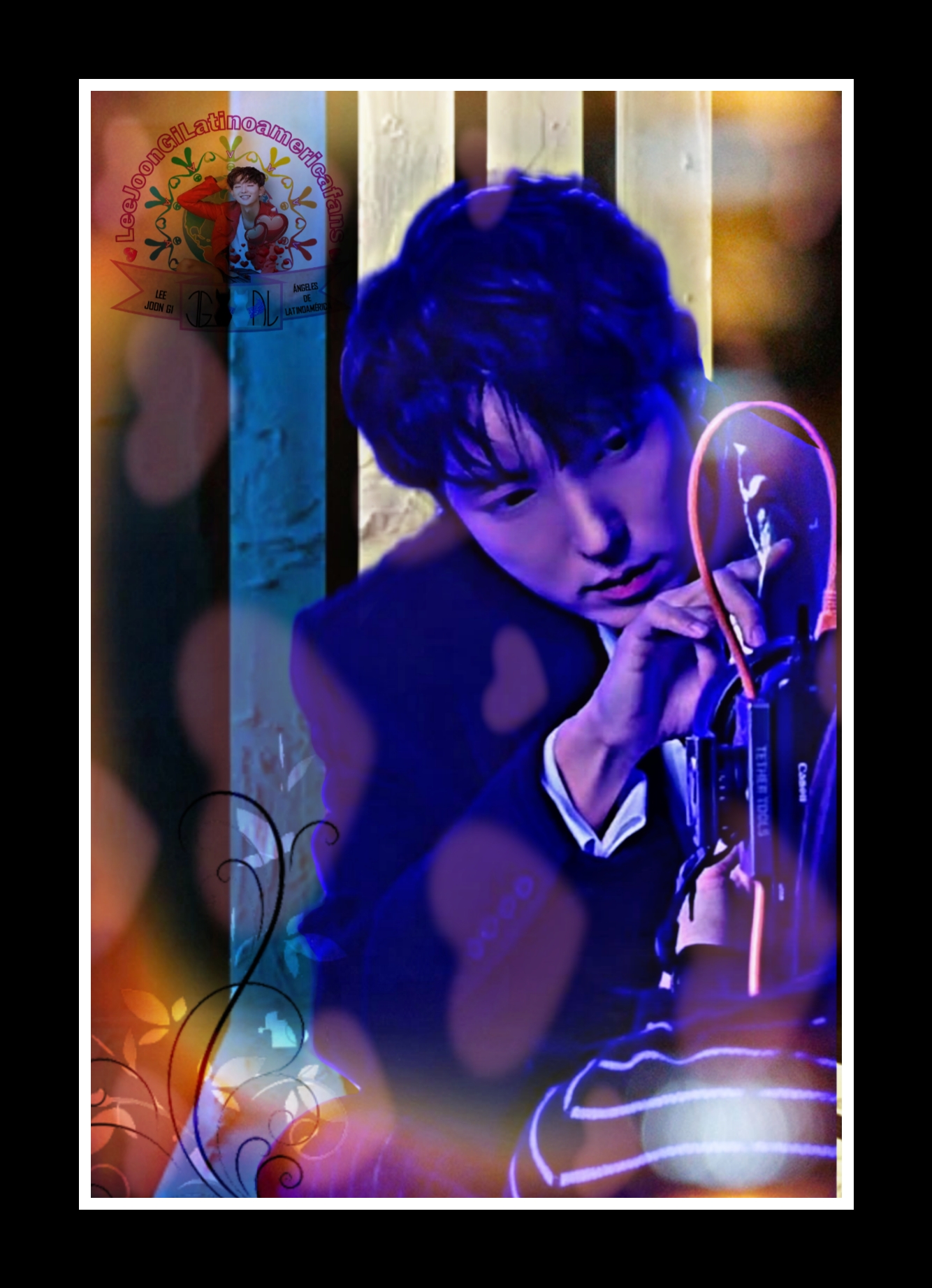 A moment captured by a fan of Lee Joongi