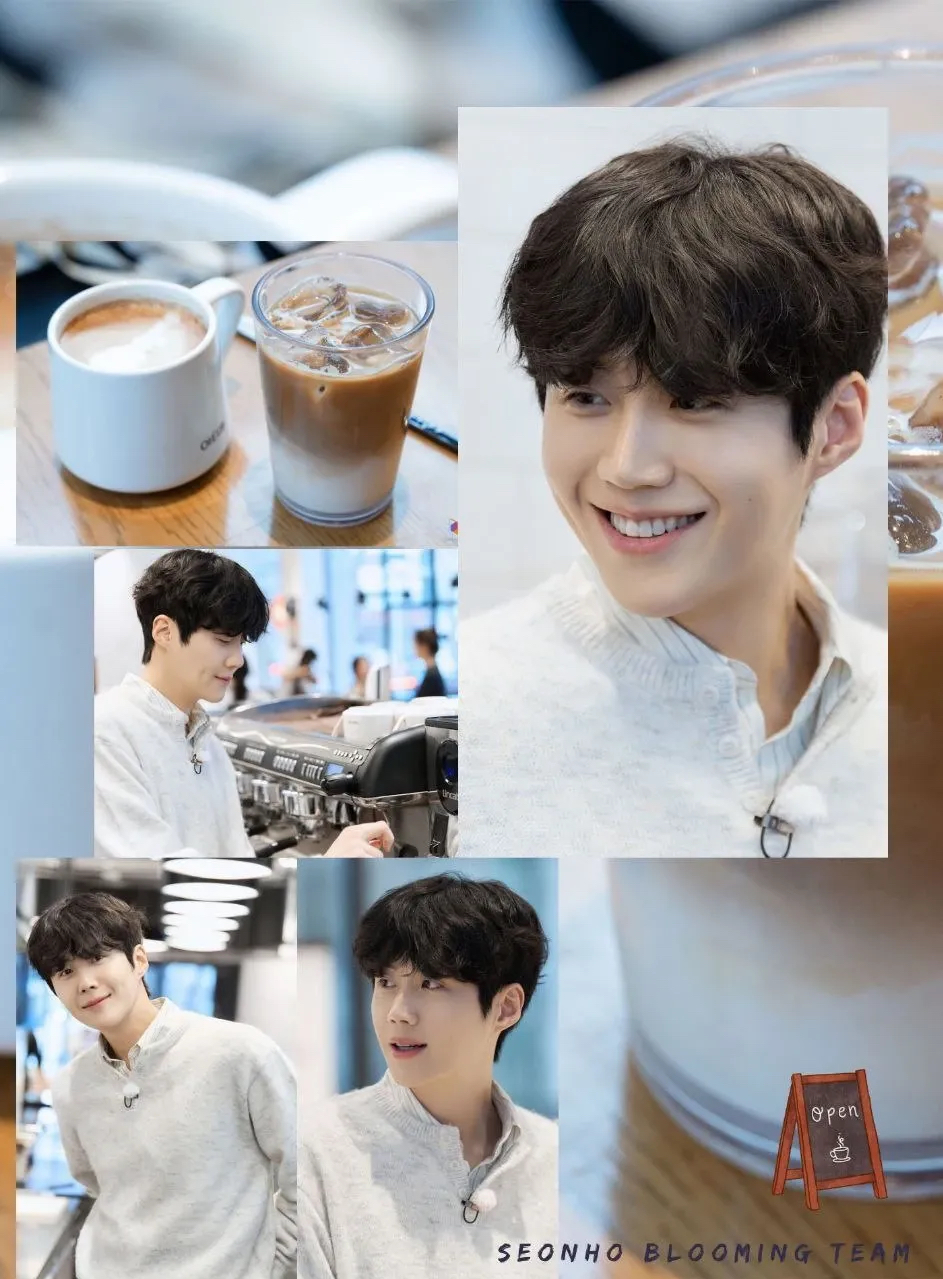 Behind-the-scenes cut of Kim Seonho