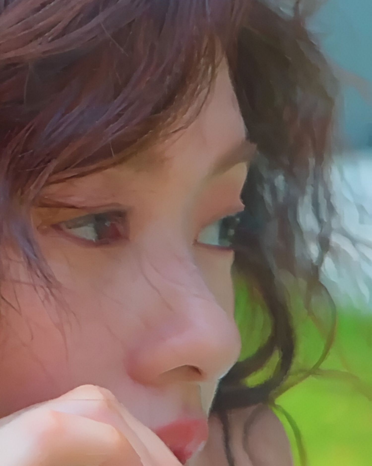 Behind-the-scenes cut of Jung Somin