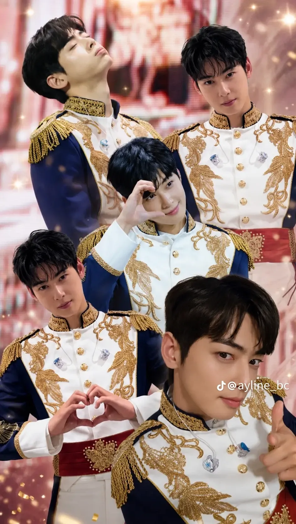 Behind-the-scenes cut of Cha Eunwoo