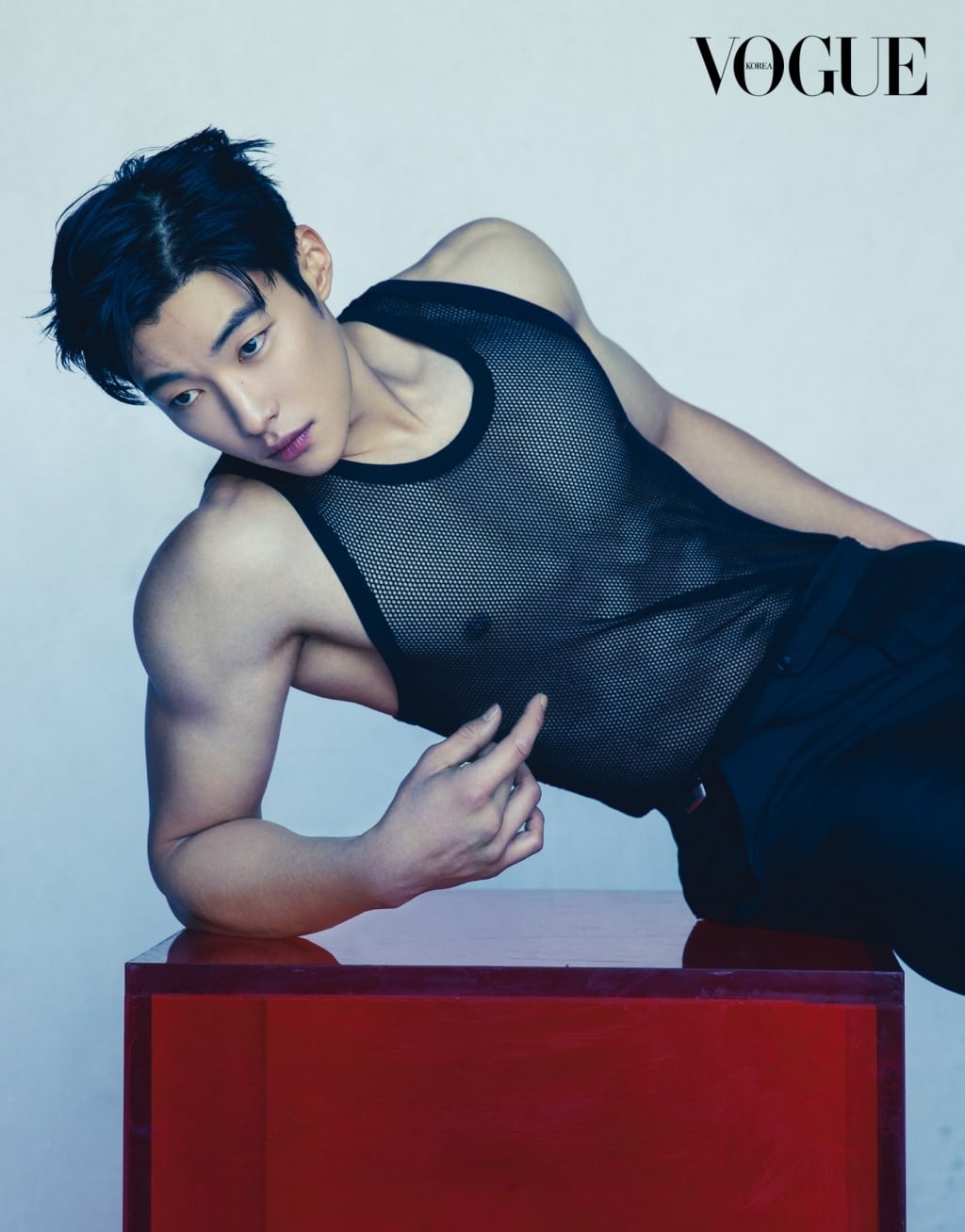 A moment captured by a fan of Woo Dohwan