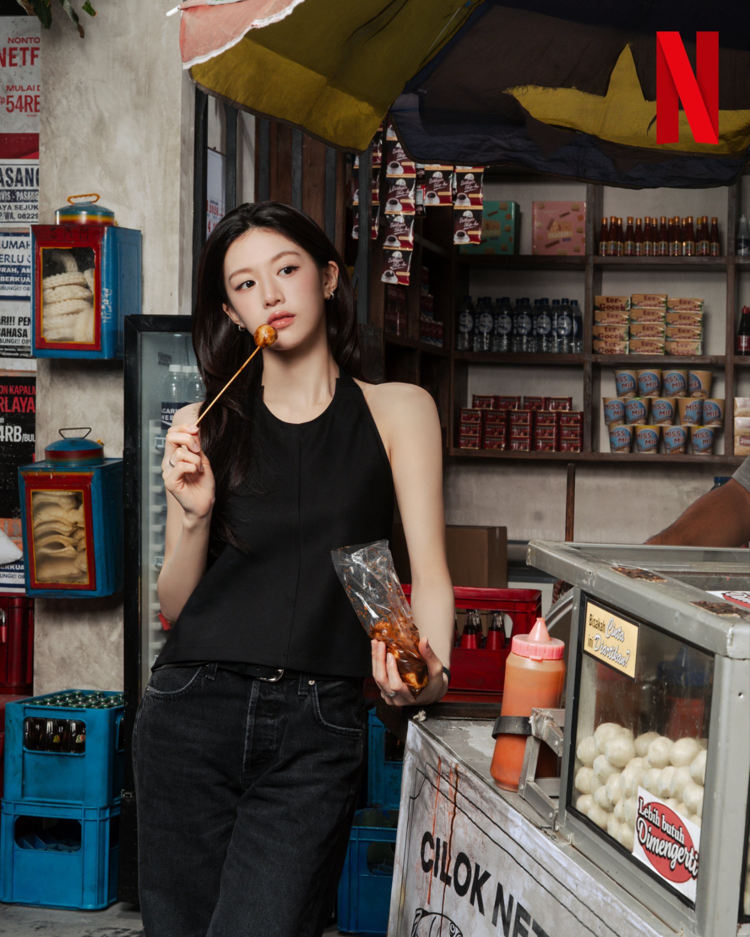 Behind-the-scenes cut of Go Younjung