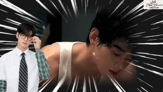 A moment captured by a fan of Cha Eunwoo