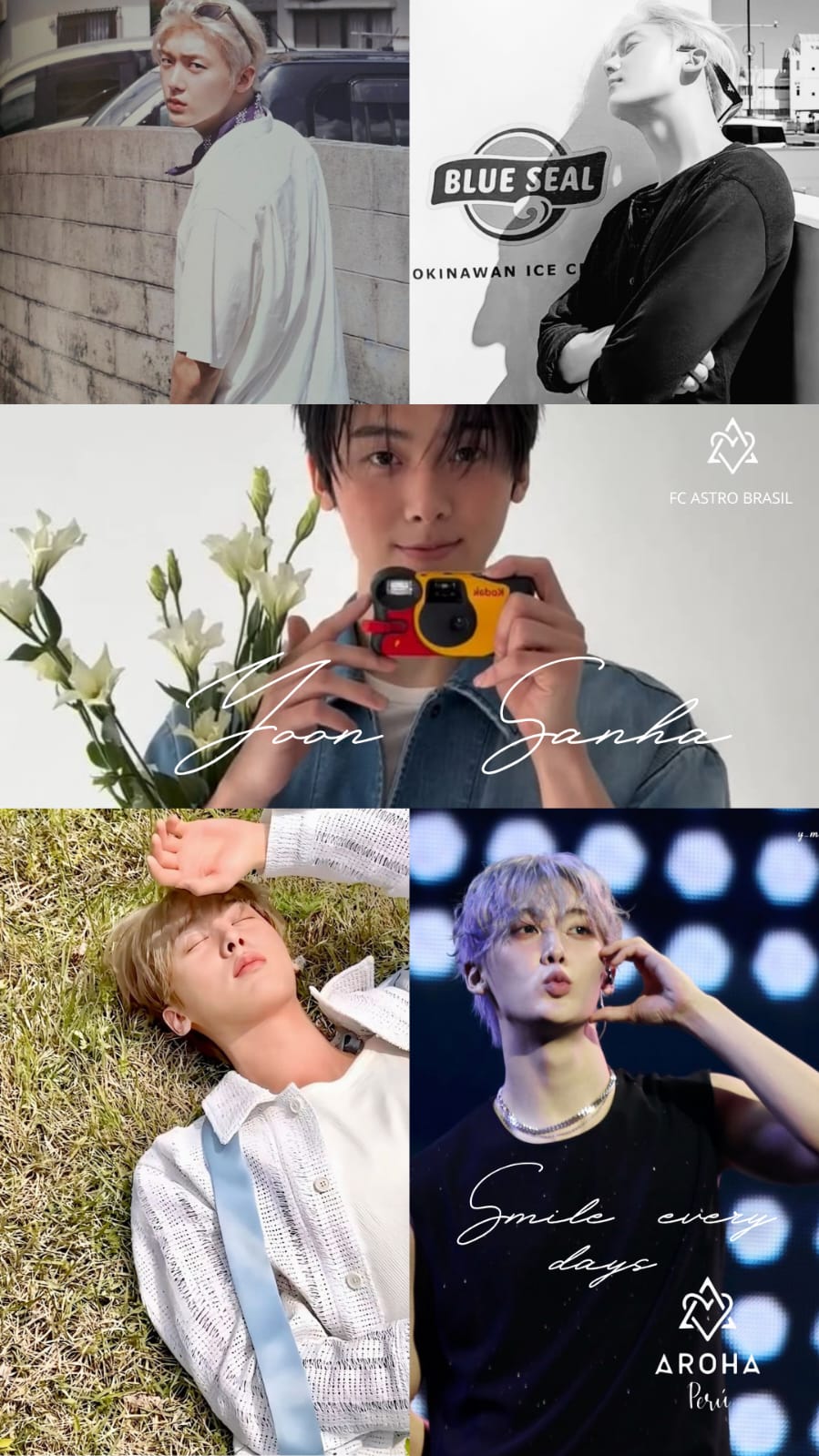 Emotional wallpaper shared by fans for Yoon Sanha