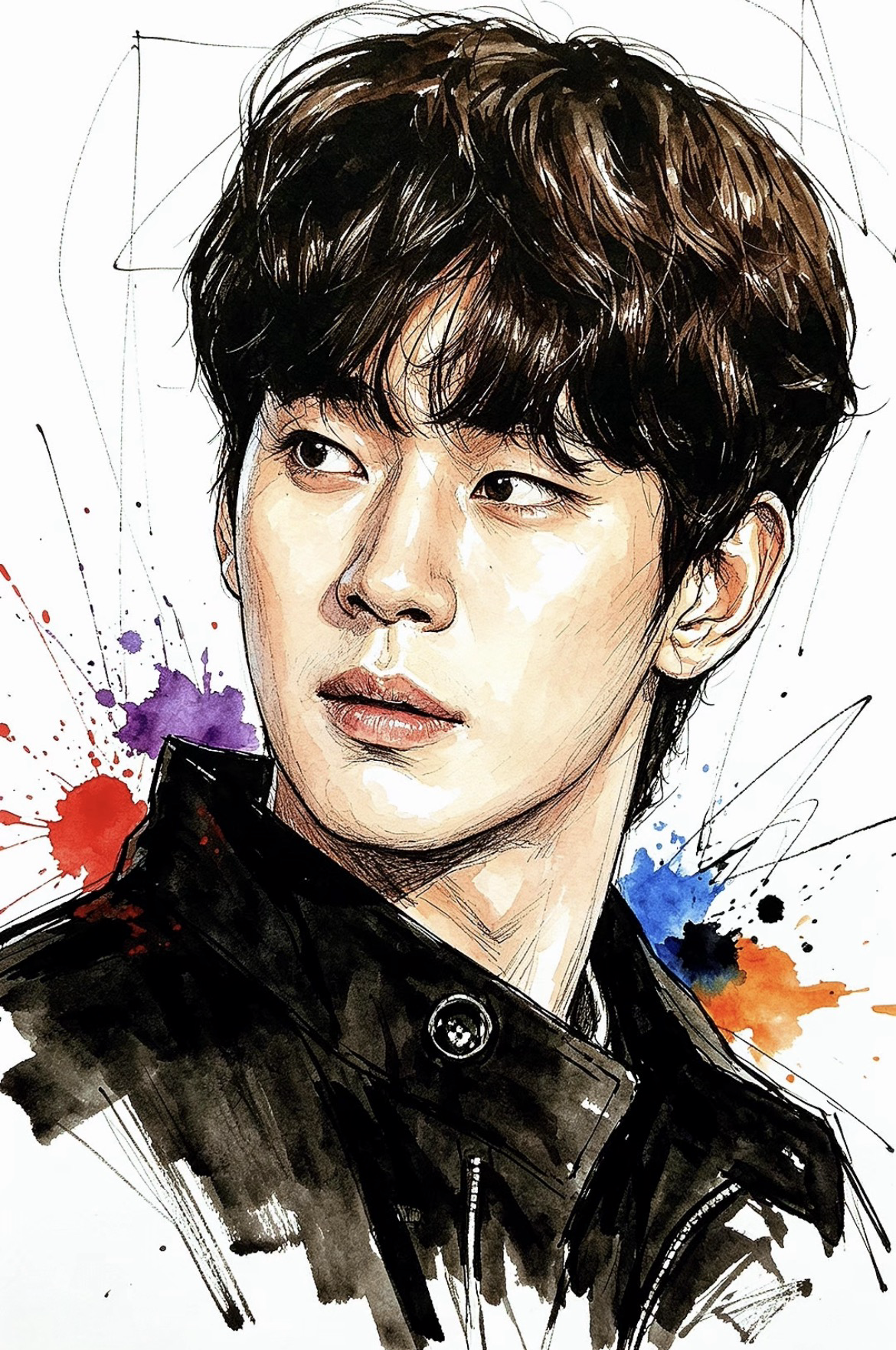 Recent activity shot of Kim Soohyun