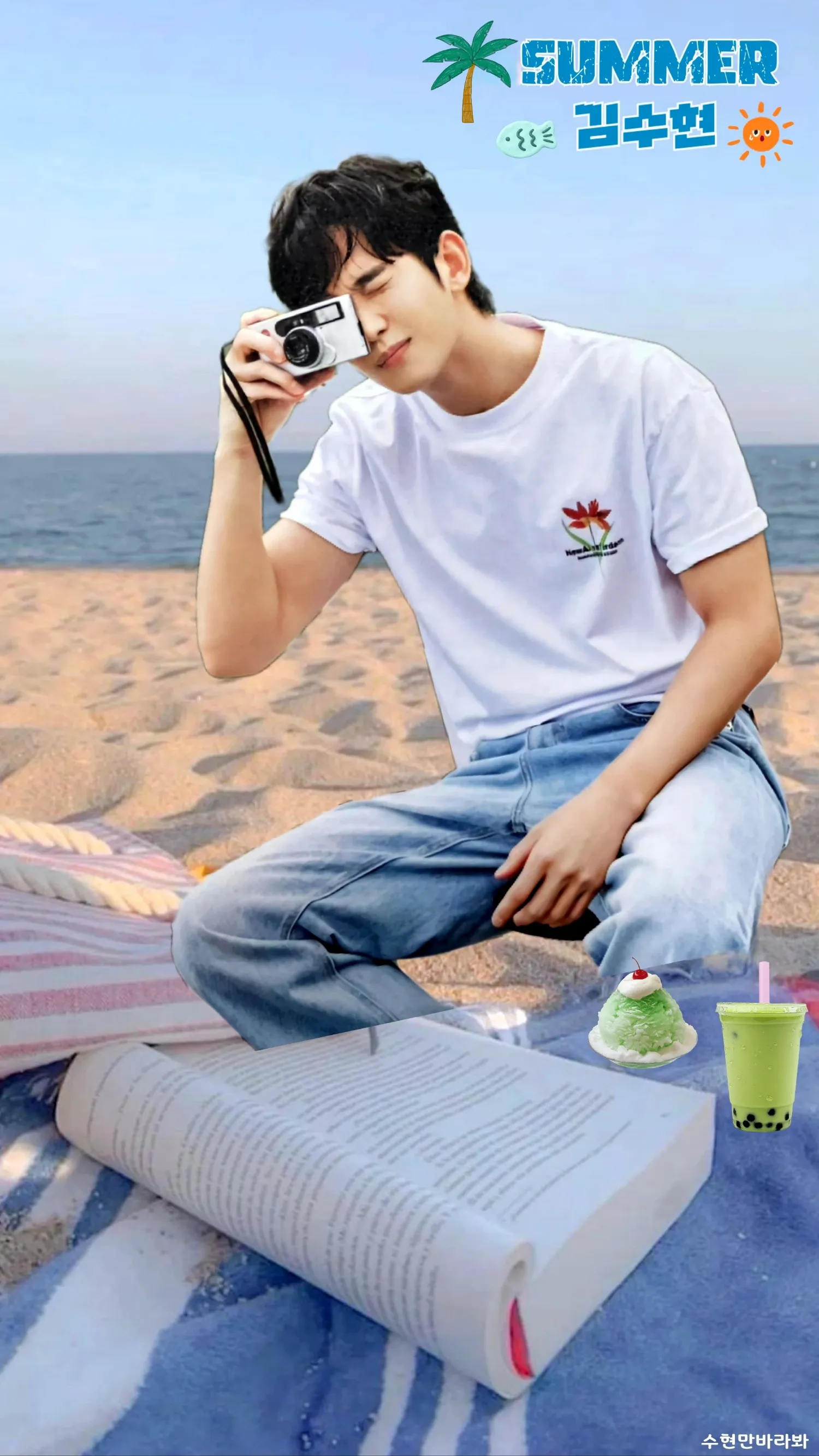 Behind-the-scenes cut of Kim Soohyun