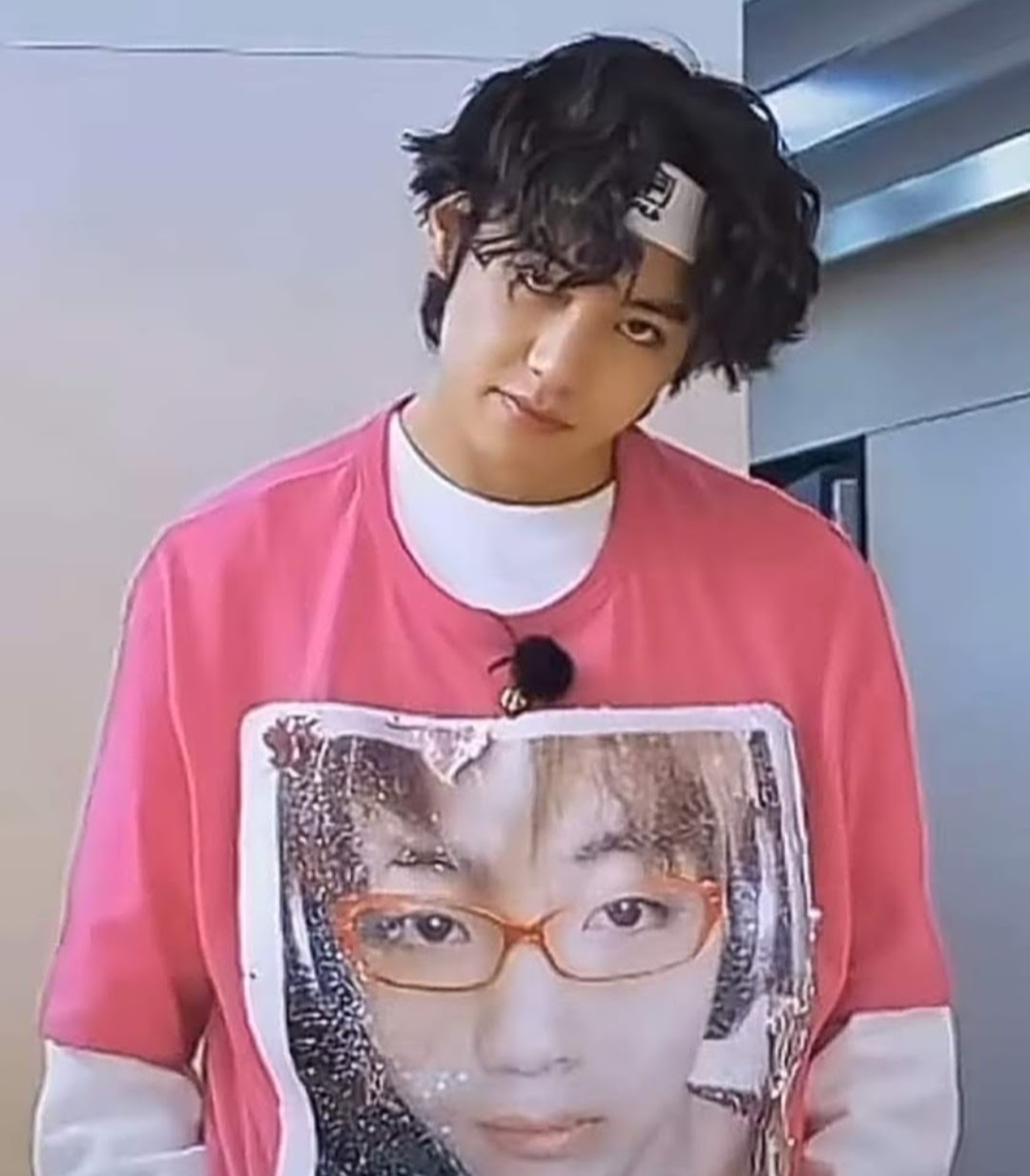 Recent activity shot of Kim Taehyung (V)
