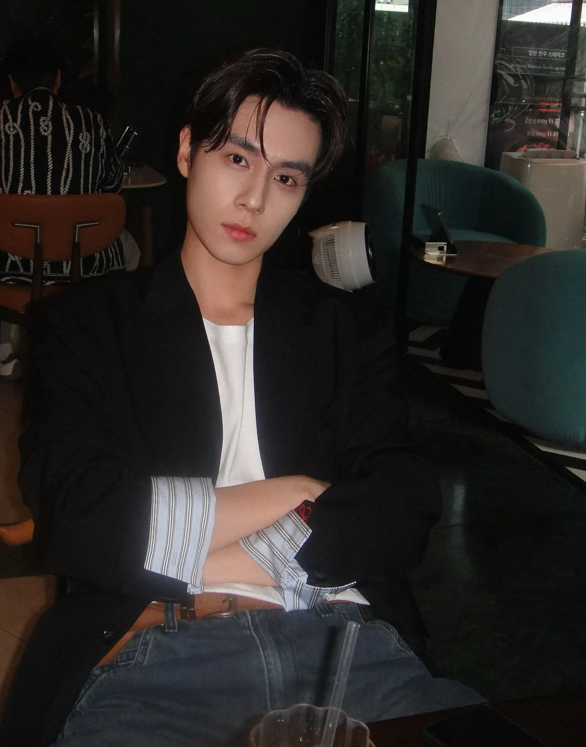 A moment captured by a fan of Hu Yitian