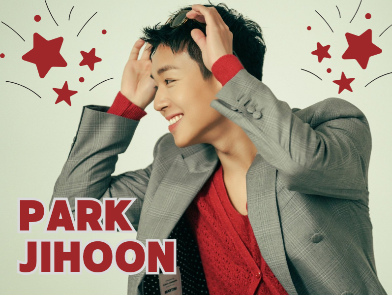 Behind-the-scenes cut of Park Jihoon