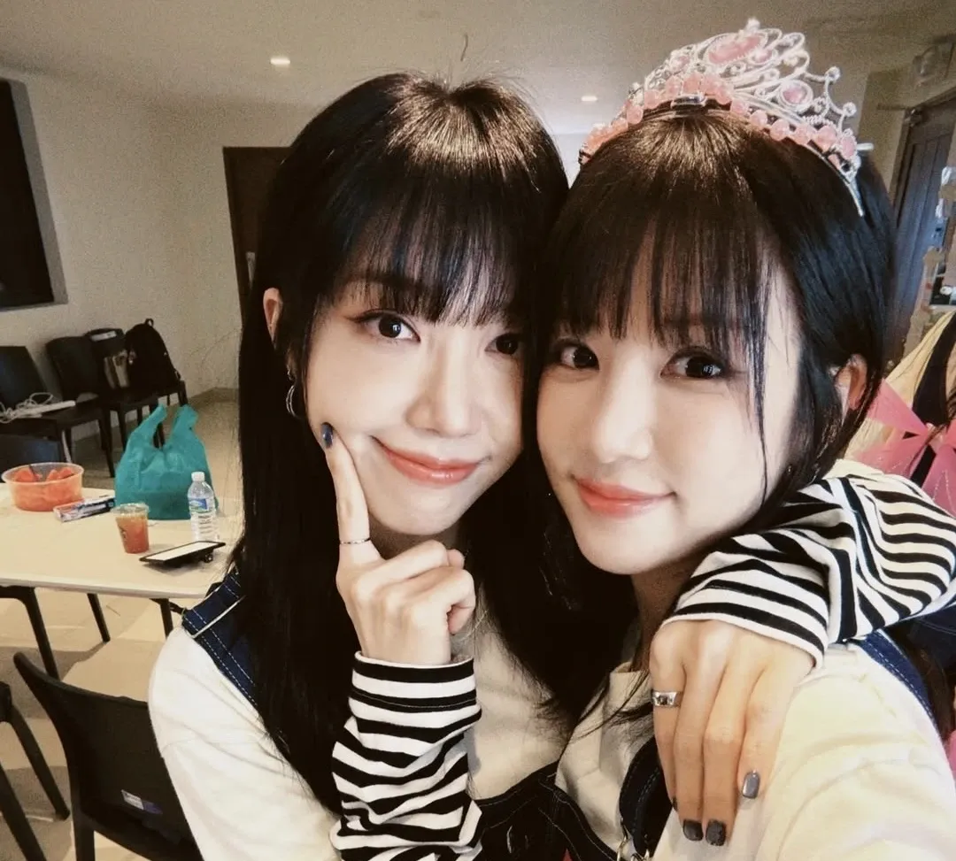 Recent activity shot of Jung Eunji