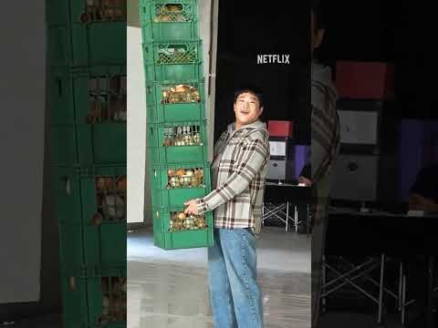 Behind-the-scenes cut of Park Eunbin