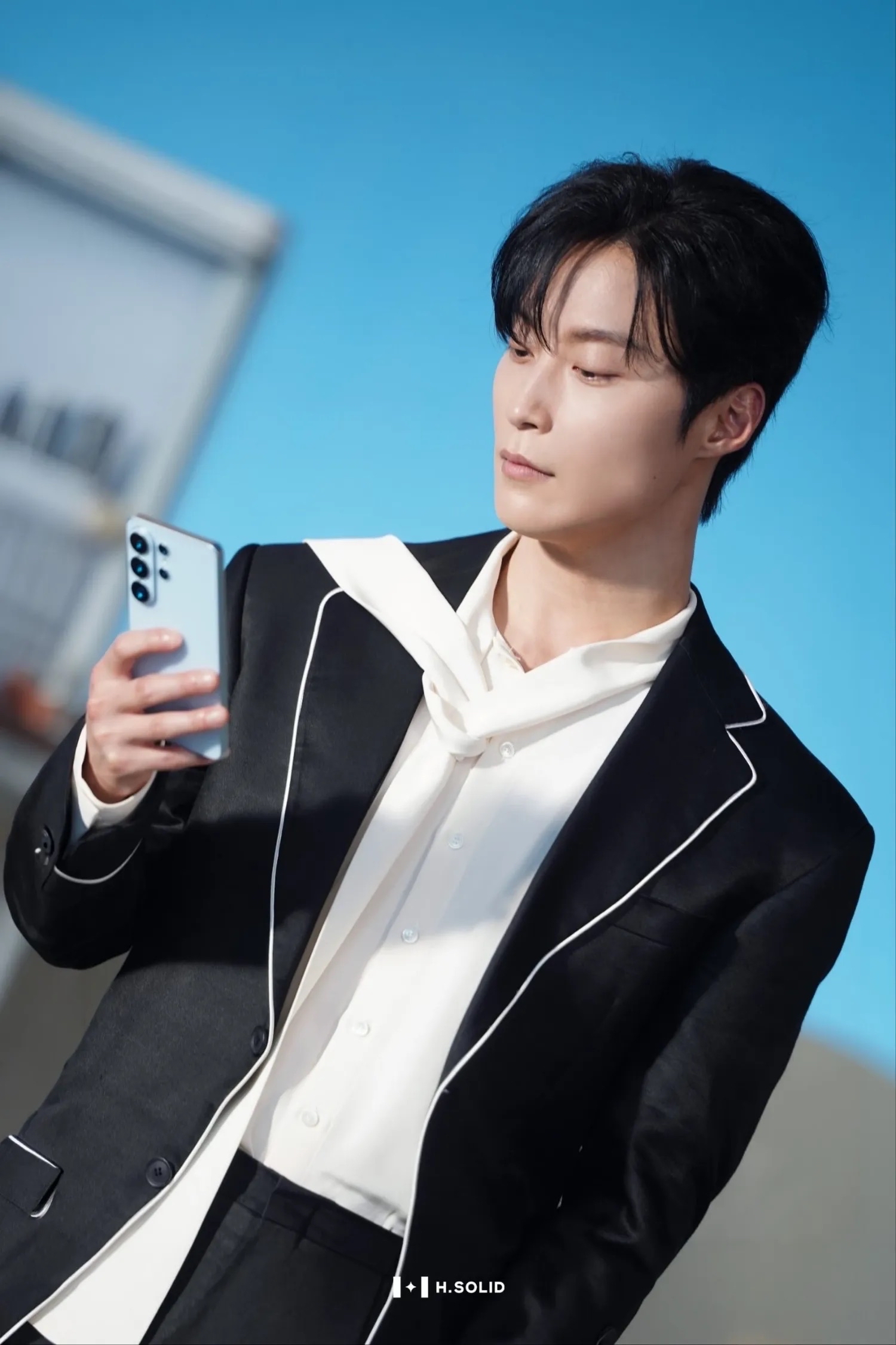 A moment captured by a fan of Heo Namjun
