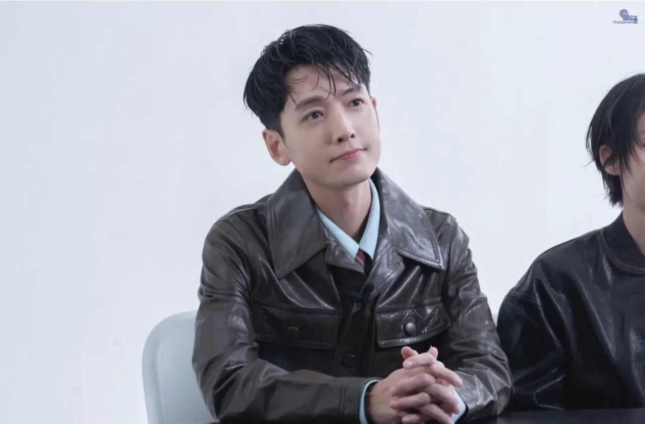 Behind-the-scenes cut of Jung Kyungho