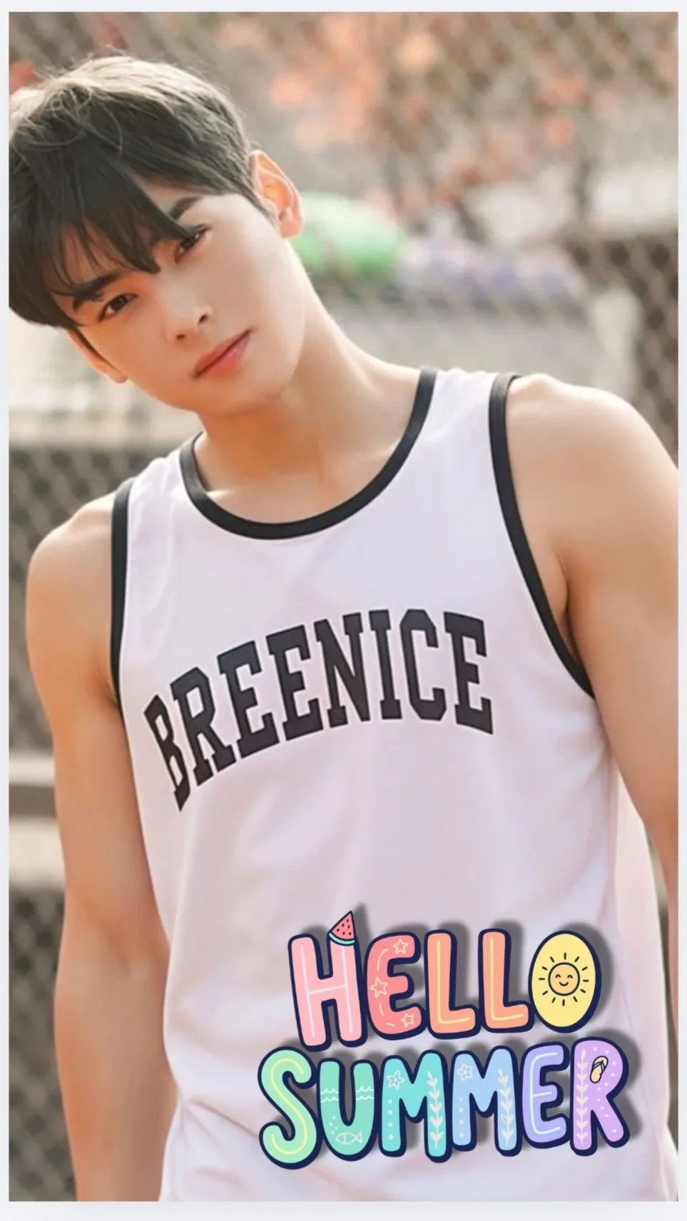 A moment captured by a fan of Cha Eunwoo