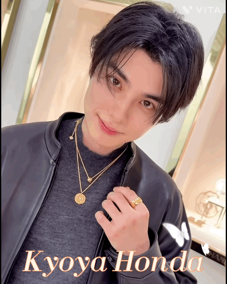 A moment captured by a fan of Kyoya Honda