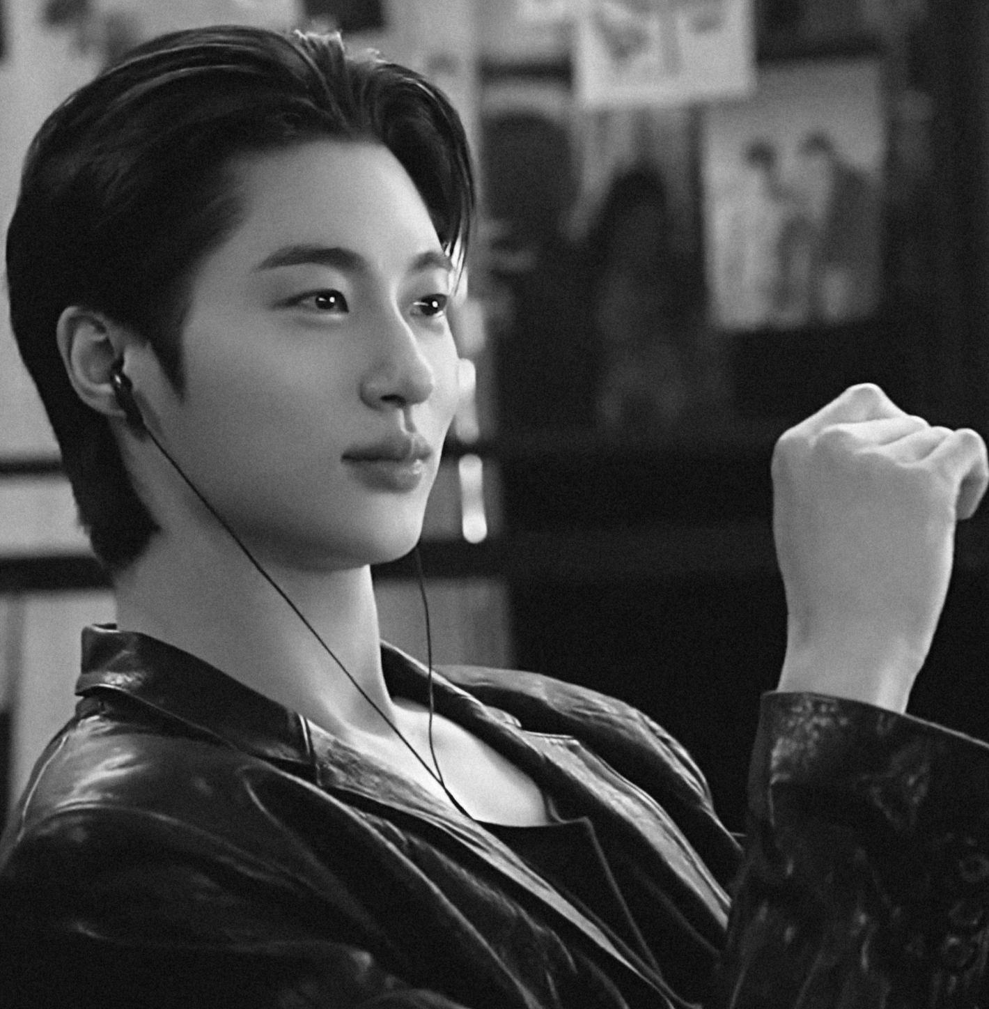 Recent activity shot of Byeon Wooseok