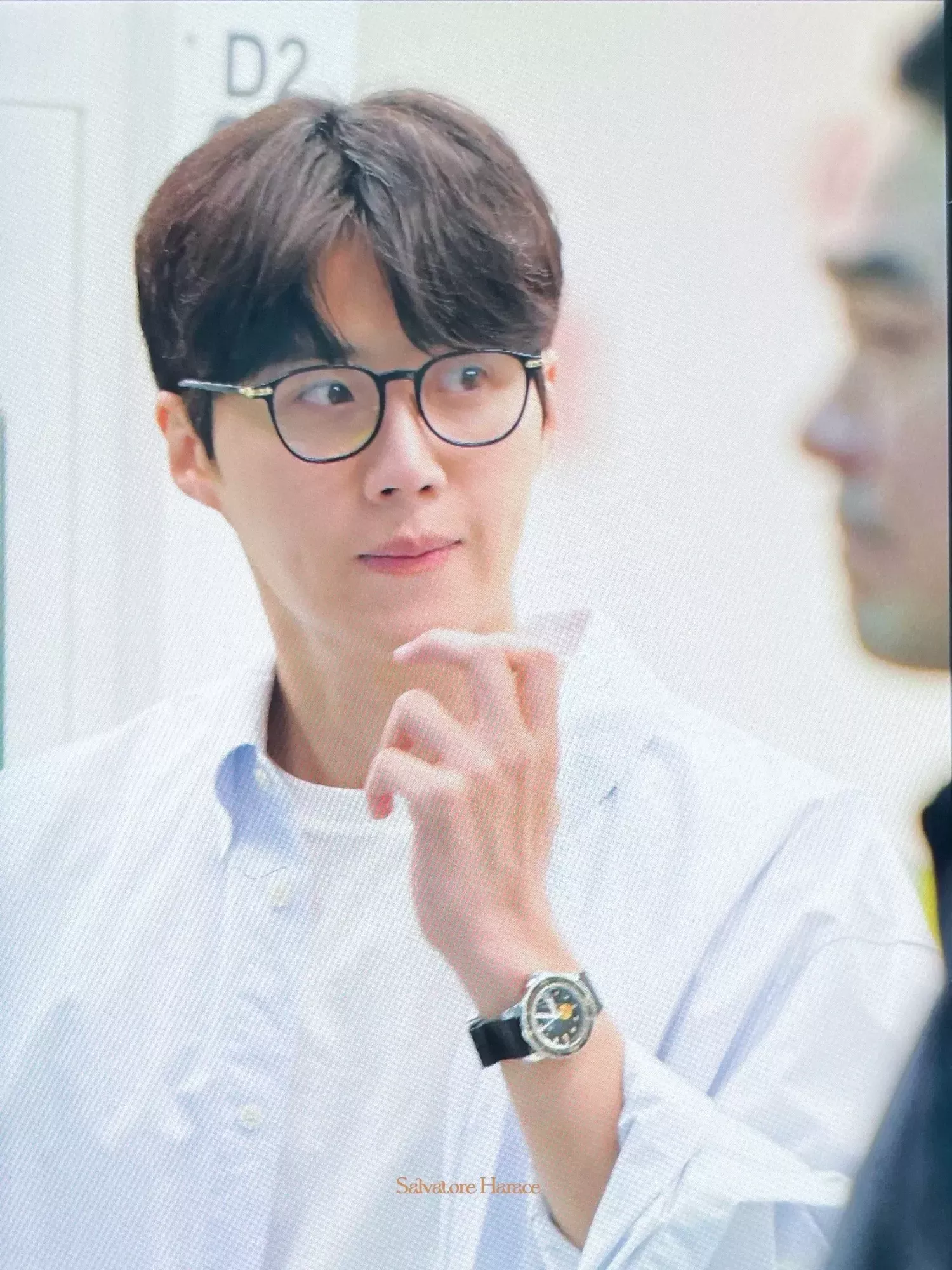 A moment captured by a fan of Kim Seonho