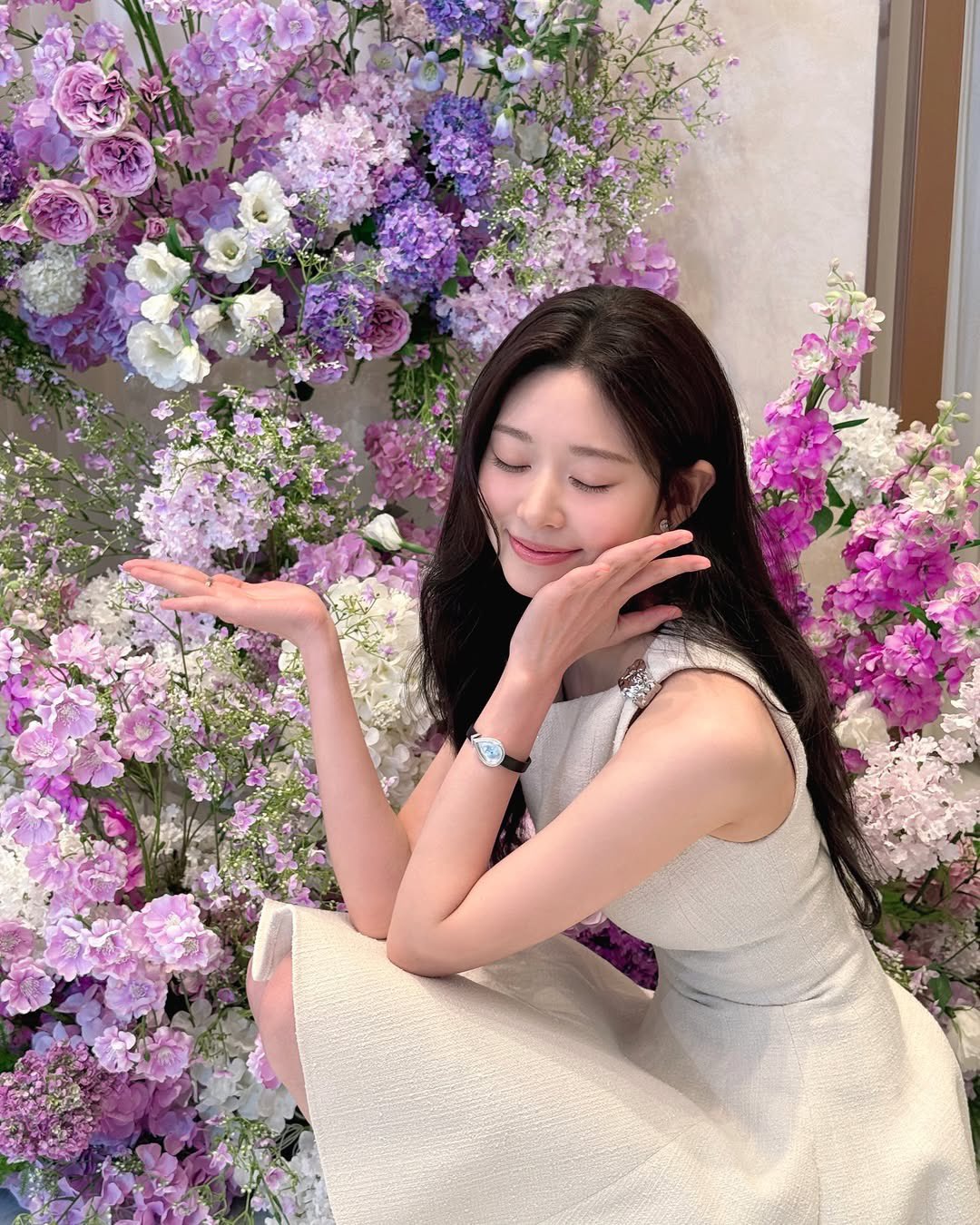 A moment captured by a fan of Kim Minju