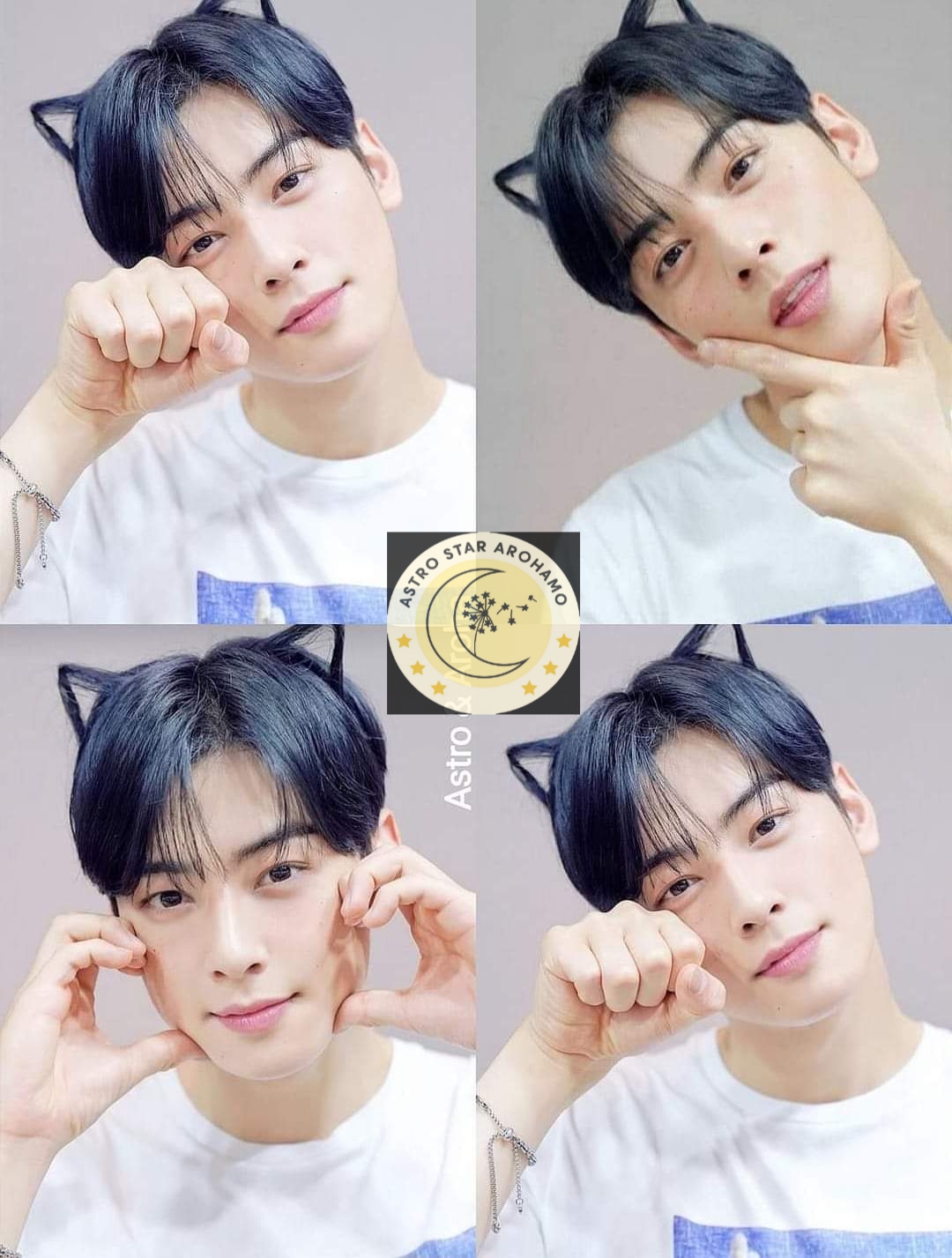 Behind-the-scenes cut of Cha Eunwoo