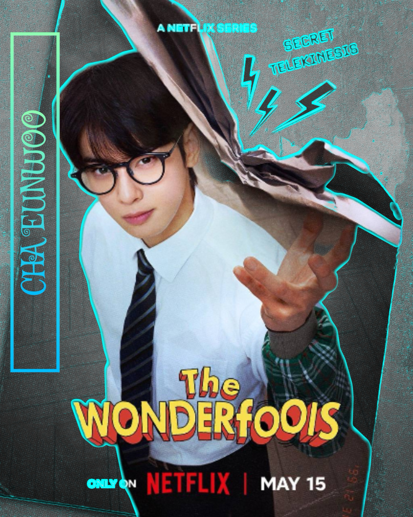 Behind-the-scenes cut of Cha Eunwoo