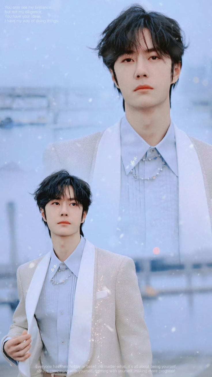 Special wallpaper made by Wang Yibo's fans