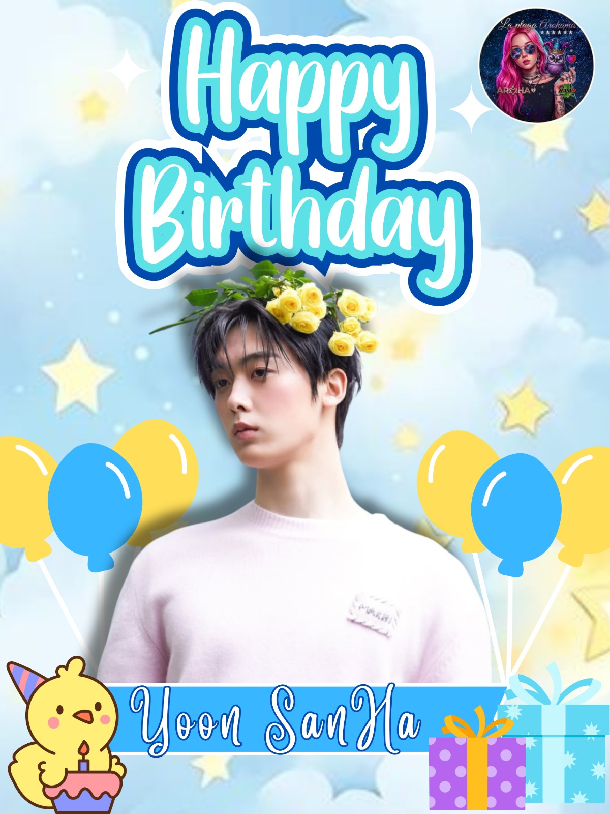 Recent activity shot of Yoon Sanha