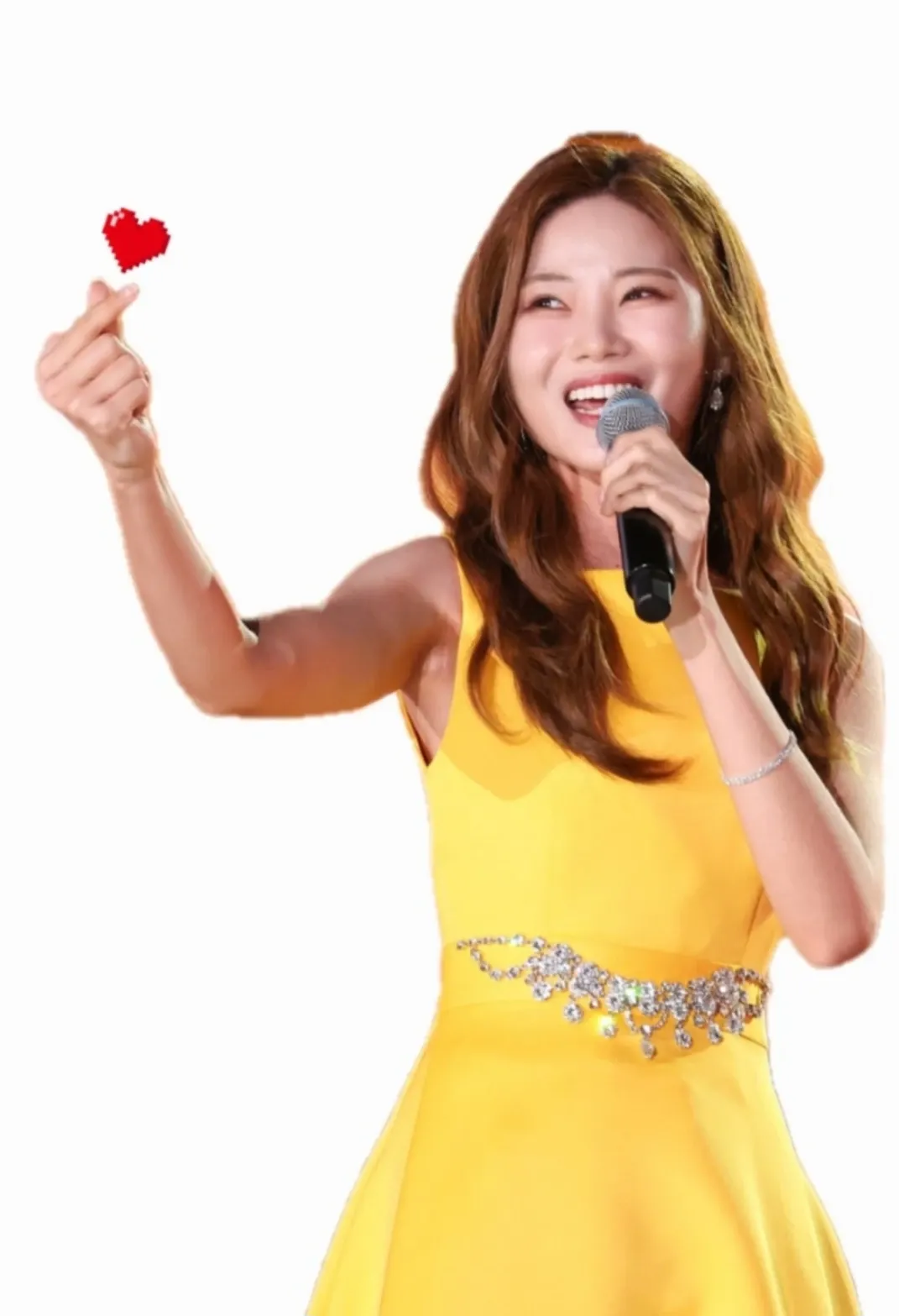 A moment captured by a fan of Bae Ahyeon