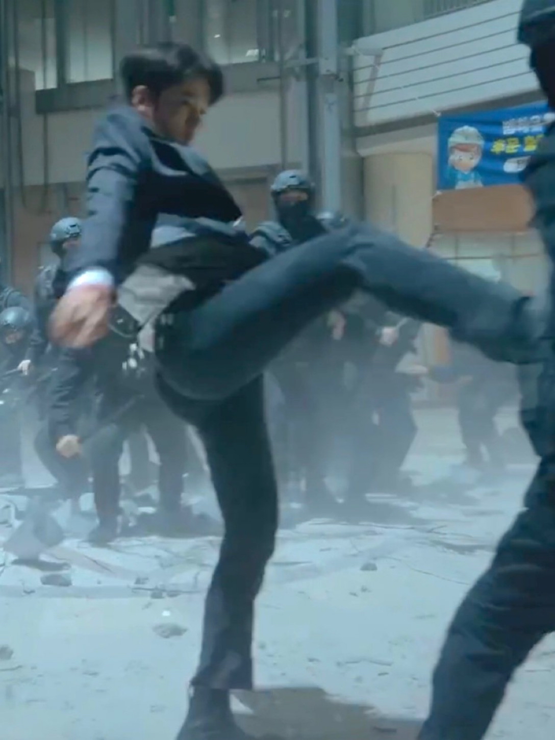 粉絲拍下的李俊昊瞬間