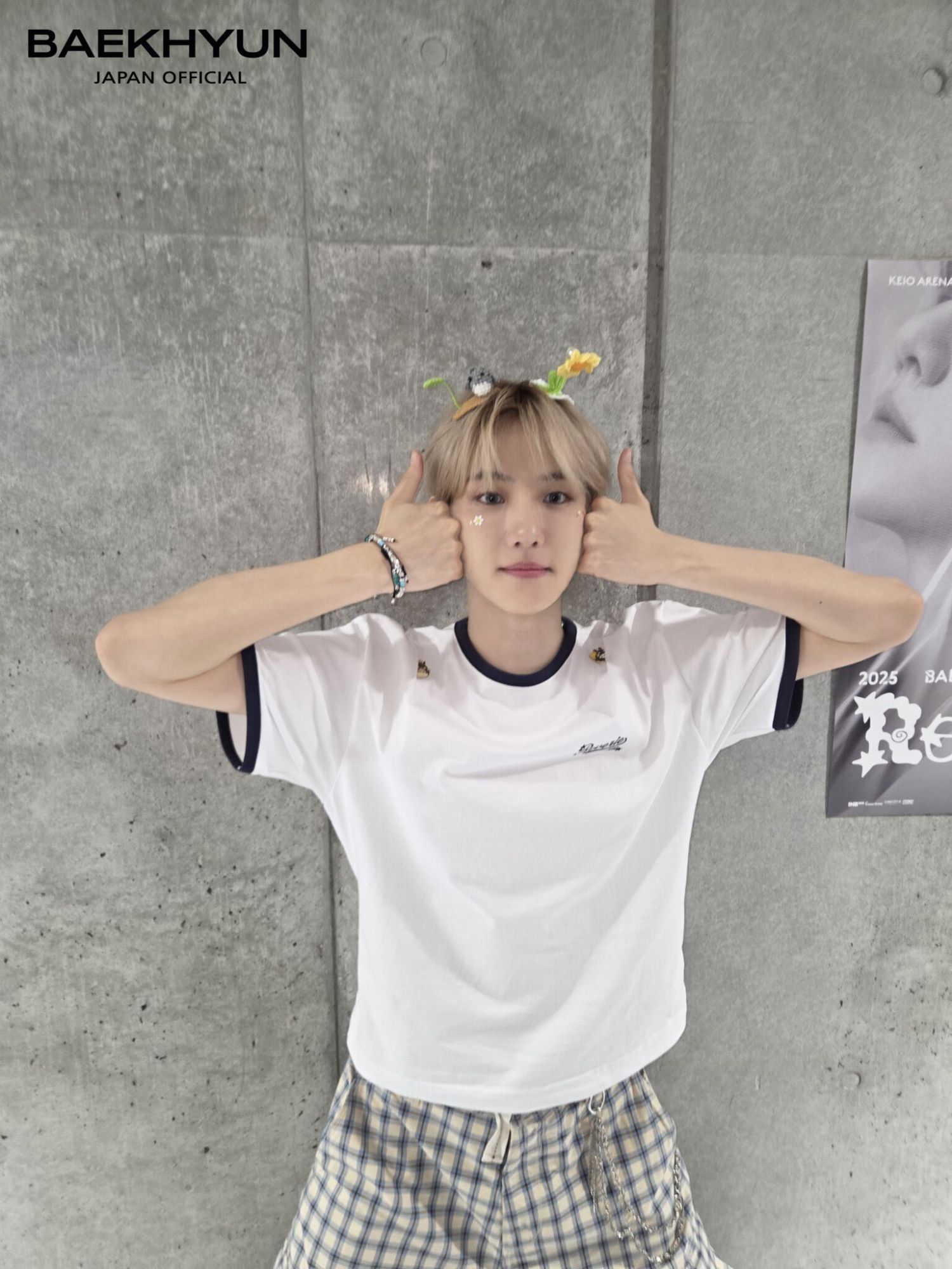 粉丝拍下的边伯贤瞬间