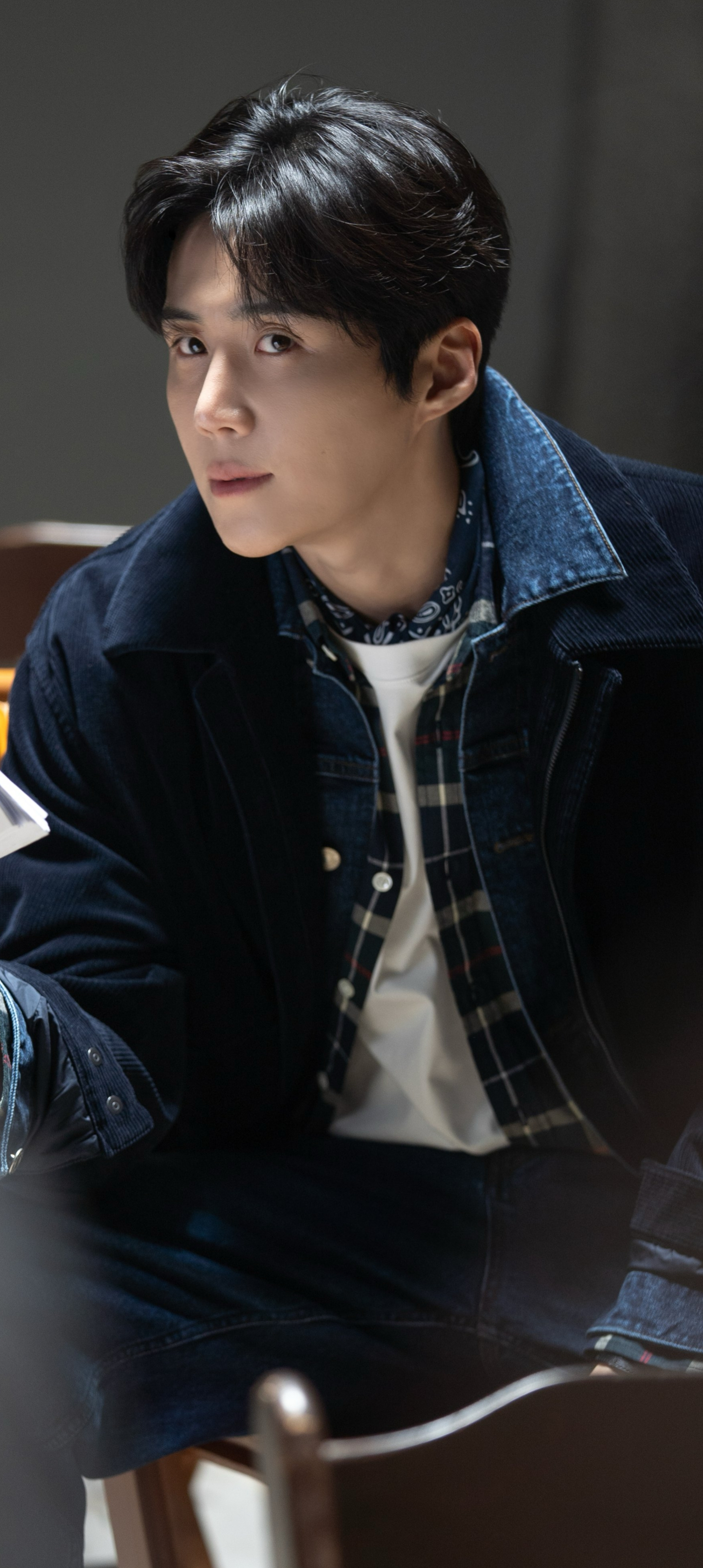 A moment captured by a fan of Kim Seonho