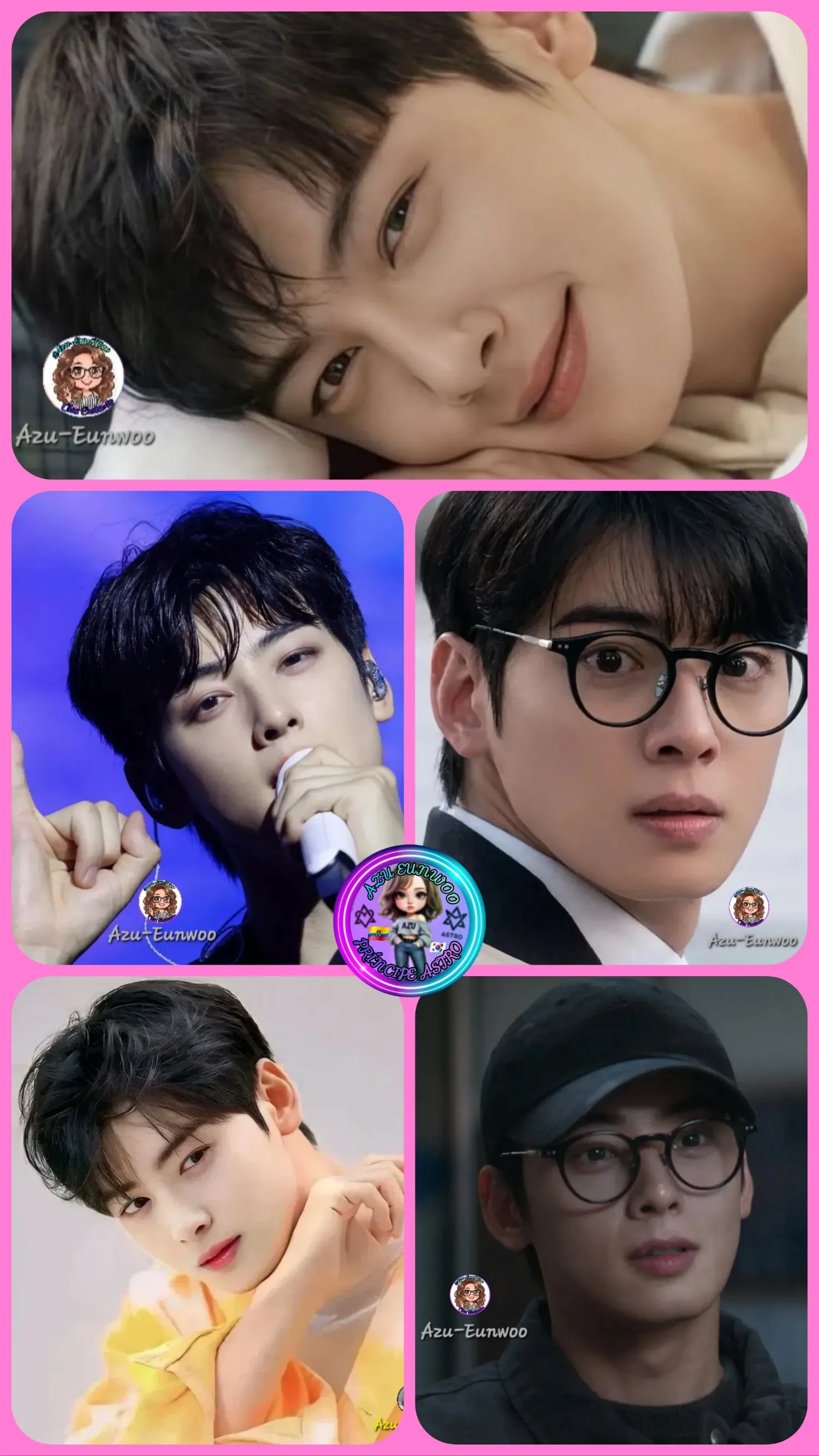 Behind-the-scenes cut of Cha Eunwoo