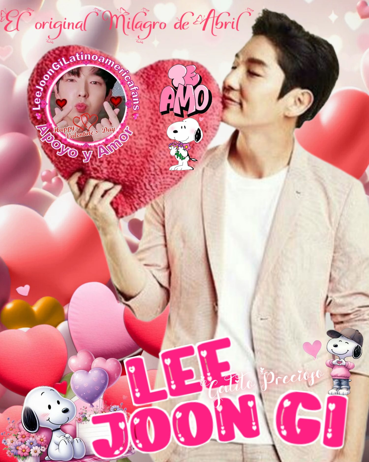 Recent activity shot of Lee Joongi