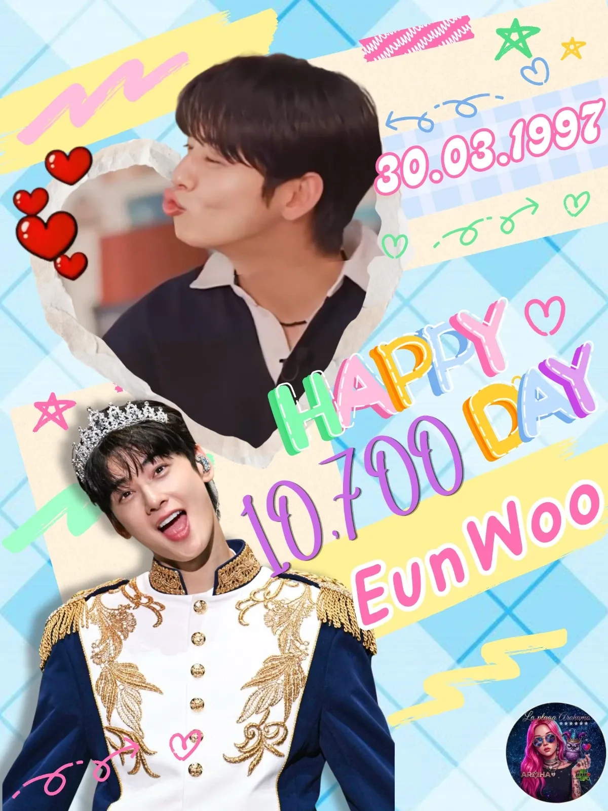 Recent activity shot of Cha Eunwoo