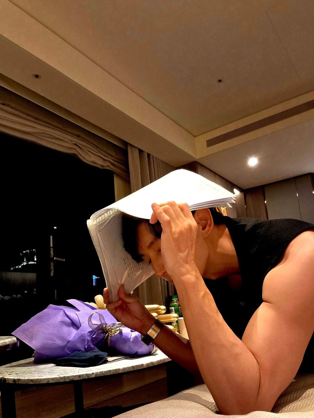 Recent activity shot of Lee Joongi