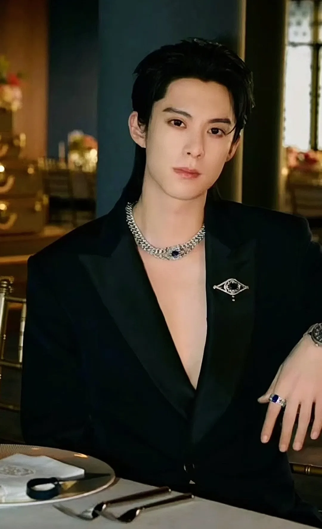 A moment captured by a fan of Dylan Wang